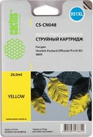 Картридж для принтера Cactus  CN048AE 951XL Yellow