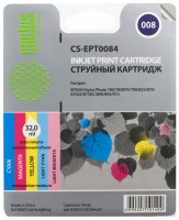 Картридж для принтера и МФУ Cactus  CS-EPT0084
