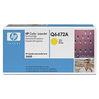Картридж для принтера HP (Q6472A) Color LaserJet Print Cartridge Yellow