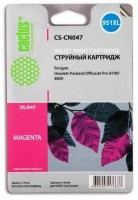 Картридж для принтера Cactus  CN047AE 951XL Magenta