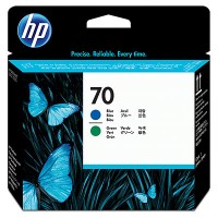 Картридж для принтера HP 70 C9408A Printhead Blue and Green