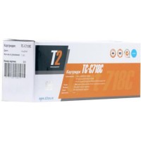 Картридж для принтера T2 TC-C718C Cyan