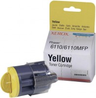 Тонер-картридж Xerox  Yellow for Phaser 6110 Yellow