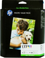 Картридж для принтера HP 177 Q7967HE + фотобумага SD411HE
