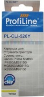 Картридж для принтера Profiline  CLI-526 Yellow