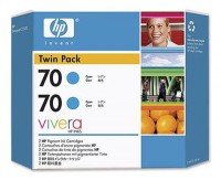 Картридж для принтера HP 70 CB349A Blue