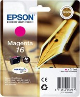 Картридж для принтера Epson  T16 Magenta