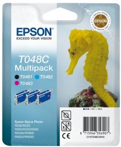 Картридж для принтера и МФУ Epson C13T048C40 Color