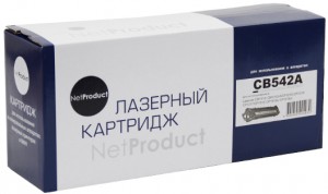 Картридж для принтера NetProduct N-CB542A Yellow