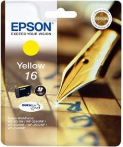 Картридж для принтера Epson  T16 Yellow