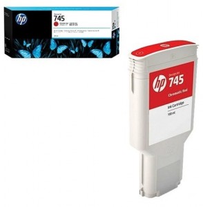 Картридж для принтера HP 745 F9K06A Chromatic red