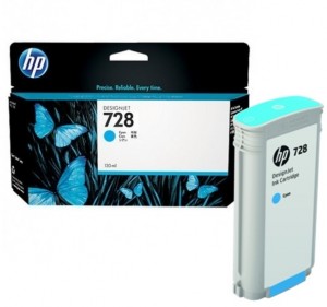 Картридж для принтера HP 728 F9J67A Cyan