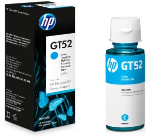 Чернила для принтера HP GT52 M0H54AE Cyan