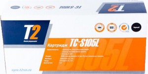 Картридж для принтера T2 TC-S105L Black