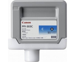 Картридж для плоттера Canon PFI-303C Cyan