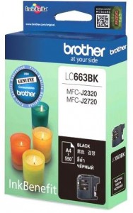 Картридж для принтера Brother LC663BK