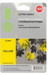 Картридж для принтера Cactus  CS-PGI1400XLY Yellow