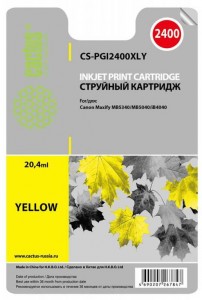 Картридж для принтера Cactus  CS-PGI2400XLY Yellow