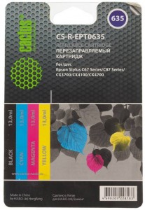 Картридж для принтера Cactus  CS-R-EPT0635 Color