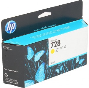 Картридж для принтера HP 728 F9J65A Yellow