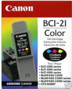 Картридж для принтера Canon BCI-21 Color