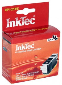 Картридж для принтера и МФУ InkTec BPI-520 Black