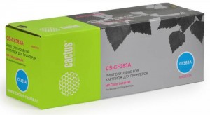 Картридж для принтера Cactus  CF383A Magenta