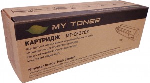 Картридж для принтера MyToner MT-CE278X Black