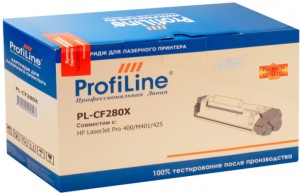 Картридж для принтера Profiline PL-CF280X Black