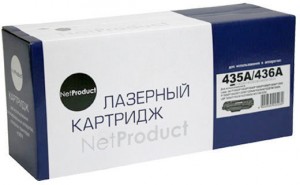 Картридж для принтера NetProduct N-CB435A/CB436A/CE285A Black