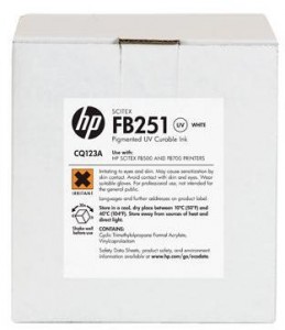 Картридж для плоттера HP FB251 Ink Scitex CQ123A 2l White