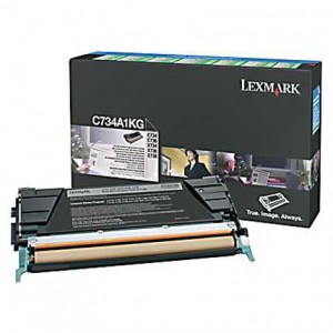 Картридж для принтера и МФУ Lexmark C734A1KG Black