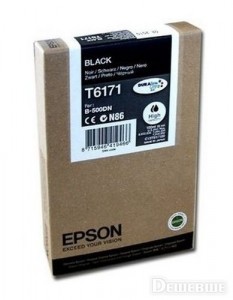 Картридж для принтера Epson T617 1 High Capacity Black