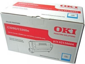 Картридж для принтера Oki  C3200 Cyan