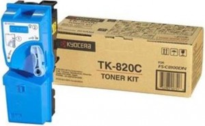 Картридж для принтера и МФУ Kyocera TK-820 Cyan