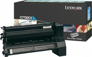 Картридж для принтера Lexmark C772 Blue 15K