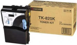 Картридж для принтера и МФУ Kyocera TK-820K Black