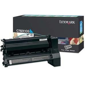 Картридж для принтера Lexmark C782X1CG Cyan