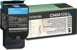 Тонер-картридж Lexmark C540A1CG для C540/C543/C544 1K Cyan