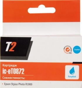 Картридж для принтера T2 IC-ET0872 Cyan