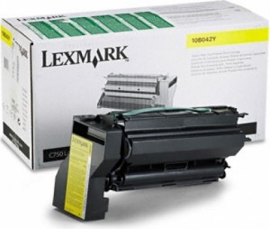 Картридж для принтера Lexmark C750 Return Yellow 15K