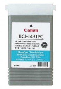 Картридж для плоттера Canon BCI-1431PC Photo Cyan