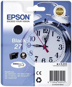 Картридж для принтера Epson T2701 C13T27014022 Black