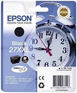 Картридж для принтера Epson T2791 C13T27914022 Black