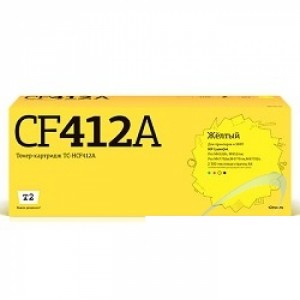Картридж для принтера T2 TC-HCF412A с чипом Yellow