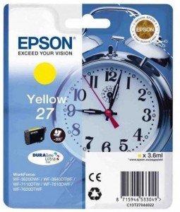 Картридж для принтера Epson T2702 C13T27044022 Yellow