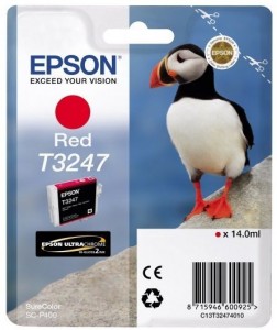 Картридж для принтера Epson T3247 C13T32474010 Red