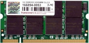 Оперативная память Transcend TS128MSD64V3A DDR 1GB SO-DIMM