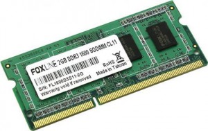 Оперативная память Foxline FL1600D3S11S1-2G