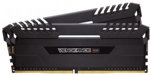 Оперативная память Corsair Vengeance RGB 16GB (2 x 8GB) DDR4 2666Mhz C16 Memory Kit CMR16GX4M2A2666C16